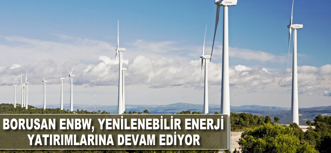 Borusan EnBW, yenilenebilir enerji yatırımlarına devam ediyor