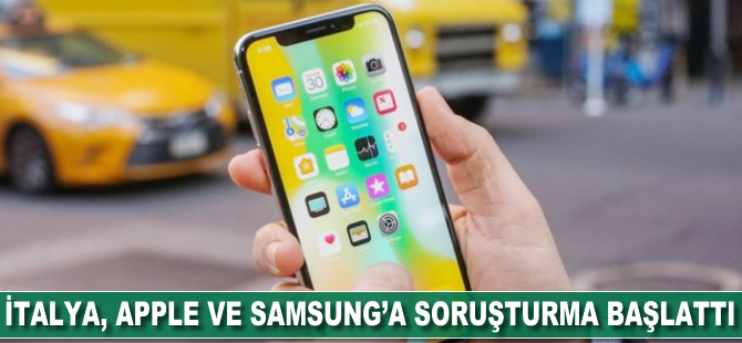İtalya, Apple ve Samsung'a soruşturma başlattı