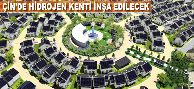Çin'de hidrojen kenti inşa edilecek