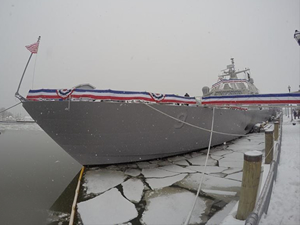 USS Little Rock, Montreal Limanı'nda mahsur kaldı