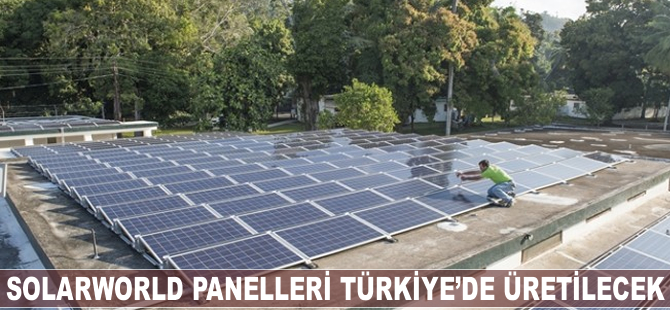 SolarWorld panelleri Türkiye’de üretilecek