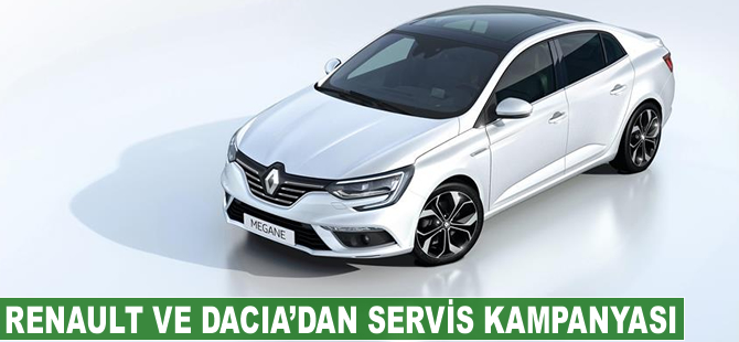 Renault ve Dacia'dan "Güç Sende" servis kampanyası