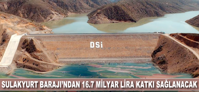 Sulakyurt Barajı'ndan 16.7 milyon lira katkı sağlanacak