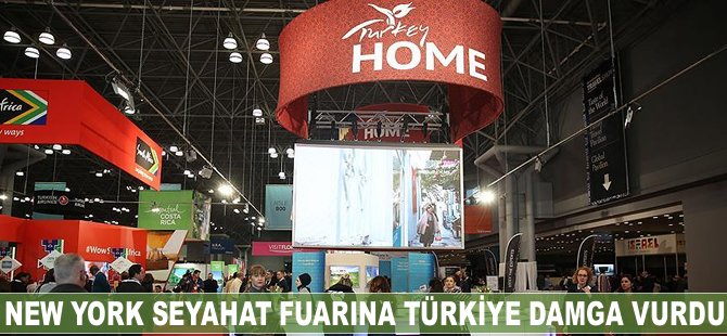 New York seyahat fuarına Türkiye damga vurdu