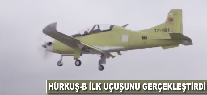 HÜRKUŞ-B ilk uçuşunu gerçekleştirdi