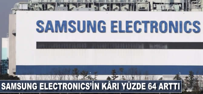 Samsung Electronics'in kârı yüzde 64 arttı