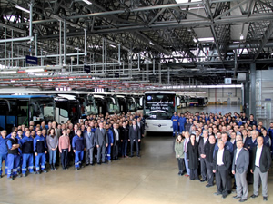 Mercedes-Benz Türk, 85 bininci otobüsünü üretti