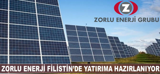 Zorlu Enerji, Filistin'de güneş ve rüzgar enerji santralleri kuracak