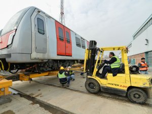 Başkentin metro araç filosu genişliyor