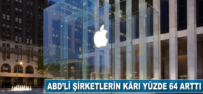 ABD'li şirketlerin kârı yüzde 64 arttı