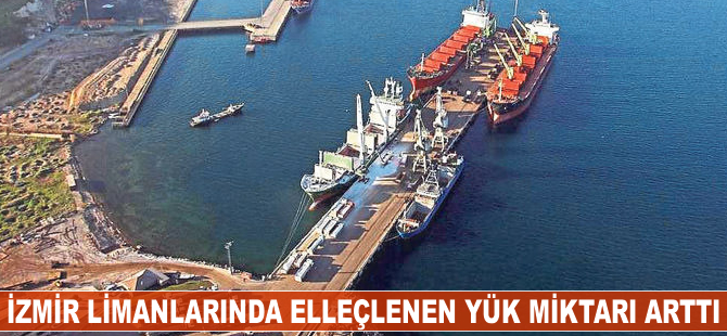 İzmir limanlarında elleçlenen yük miktarında rekor kırıldı