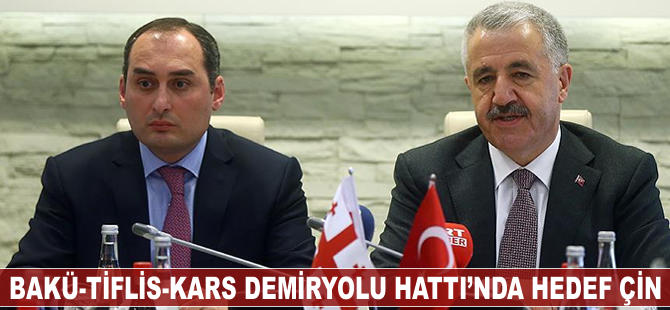 Bakü-Tiflis-Kars Demiryolu hattında hedef Çin