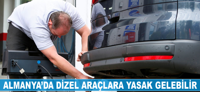 Almanya'da dizel araçlara yasak gelebilir