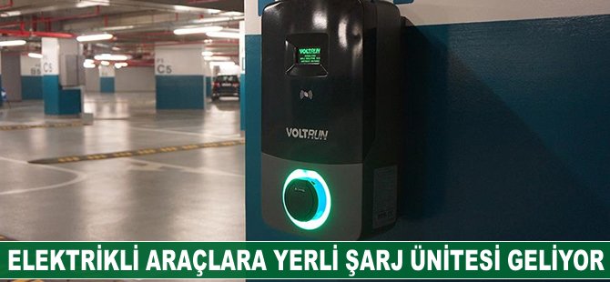 Elektrikli araçlara yerli şarj ünitesi 'Voltrun'