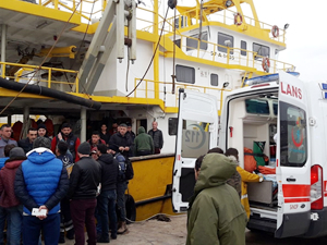 Sinop açıklarındaki M/V MUMTAZ AMCA'da patlama meydana geldi!