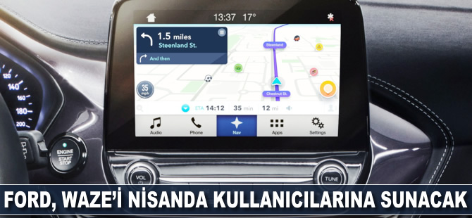 Ford, Waze'i nisanda kullanıcılarına sunacak