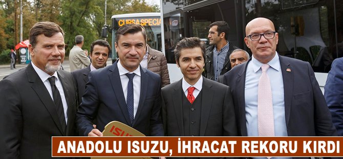 Anadolu Isuzu, ihracat rekoru kırdı