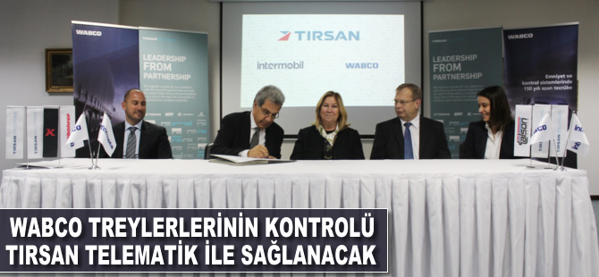 WABCO treylerlerinin kontrolü TIRSAN Telematik ile sağlanacak