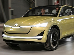 Skoda Vision E, Şangay'da görücüye çıkıyor