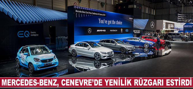 Mercedes-Benz, 2018 Cenevre Otomobil Fuarı’nda yenilik rüzgârı estirdi