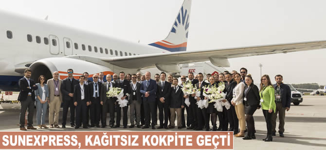 Çevreci havayolu SunExpress, kağıtsız kokpite geçti