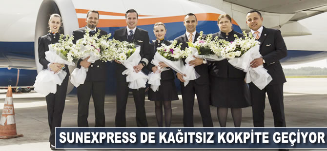 SunExpress de kağıtsız kokpite geçiyor