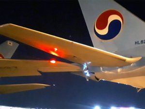 Korean Air'in A380 ve B777'si apronda çarpıştı
