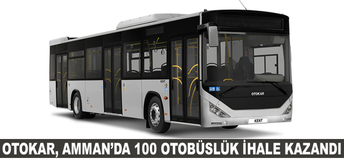 Amman'ın 100 otobüslük ihalesini Otokar kazandı