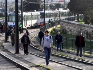 T4 Tramvay Hattı'nda çalışma 16 Mart'ta tamamlanacak