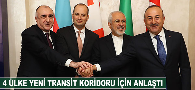 4 ülke yeni transit koridoru için anlaştı