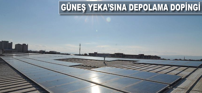 Güneş YEKA'sına depolama dopingi