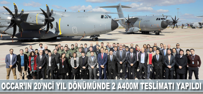 OCCAR’ın 20. yıl dönümünde çifte A400M teslimatı