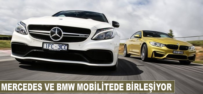 Mercedes ve BMW, mobilitede birleşiyor