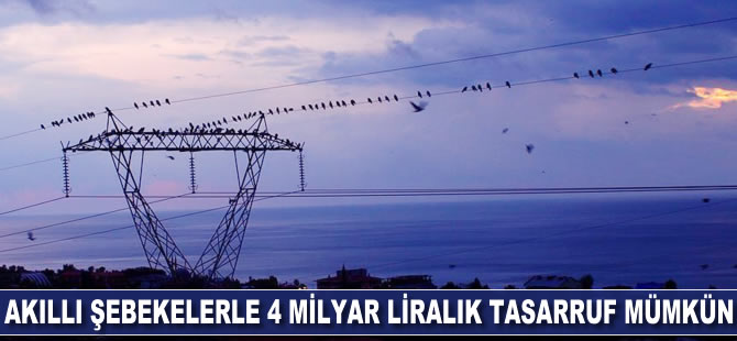 Akıllı şebekelerle 4 milyar liralık tasarruf mümkün