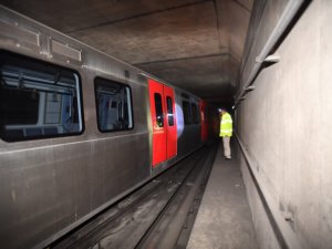 Ankara metrosunda kaza gerçekleşti