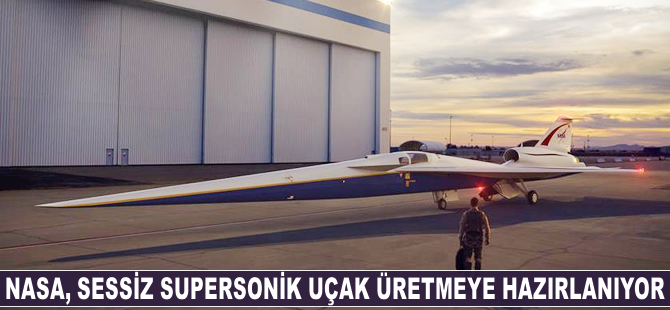 NASA, sessiz süpersonik uçak üretmeye hazırlanıyor