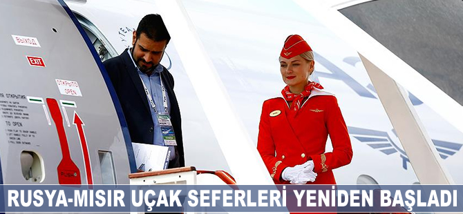 Rusya-Mısır uçak seferleri yeniden başladı