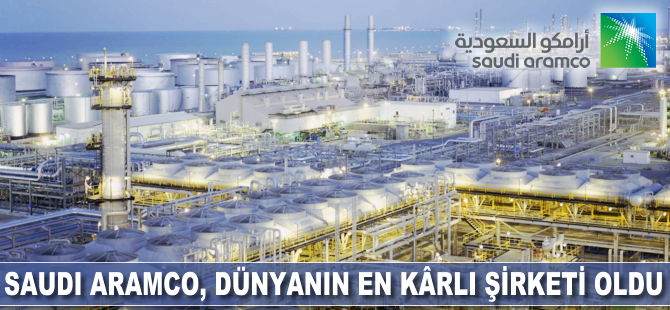 Saudi Aramco, dünyanın en kârlı şirketi oldu