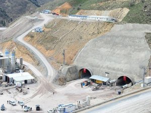 Eğribel Tüneli'nde ışığın görünmesine 50 metre kaldı