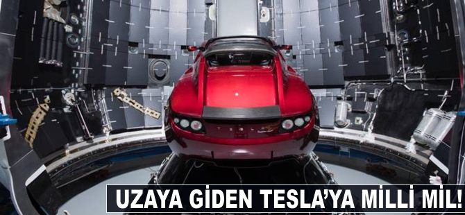 Uzaya giden Tesla'ya milli mil!