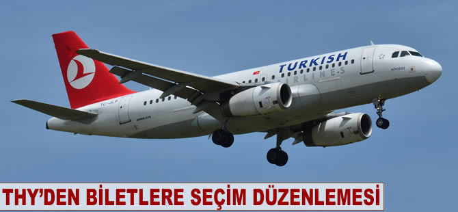 THY'den biletlere seçim düzenlemesi