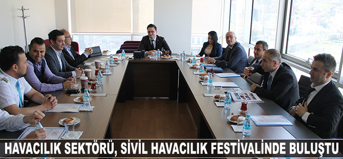 Havacılık sektörü, sivil havacılık festivalinde buluştu