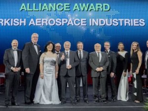 TAI Boeing'den 'Yılın Tedarikçisi Ödülü'nü aldı