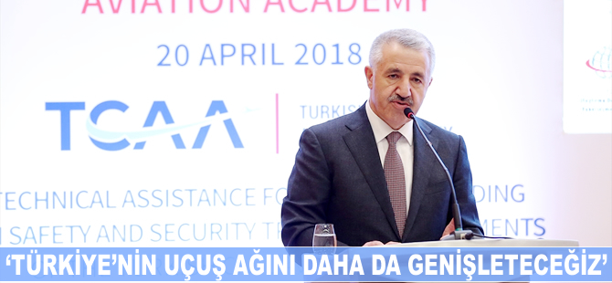 Ahmet Arslan: Türkiye'nin uçuş ağını daha da genişleteceğiz