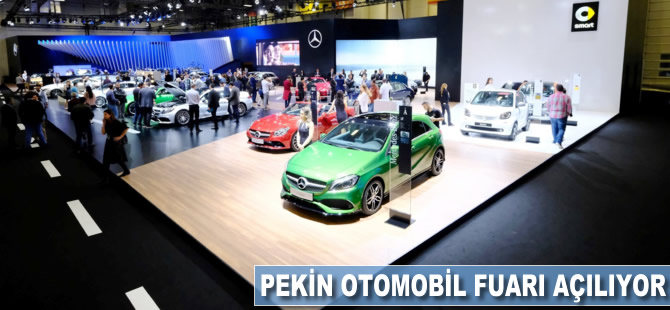 Pekin Otomobil Fuarı açılıyor