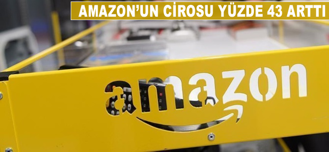 Amazon'un cirosu yüzde 43 arttı