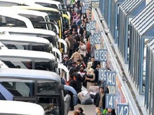 Otogarlarda 1 Mayıs yoğunluğu yaşanıyor