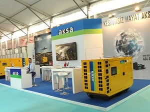 Aksa Jeneratör, Eurasia Airshow'a enerji verdi