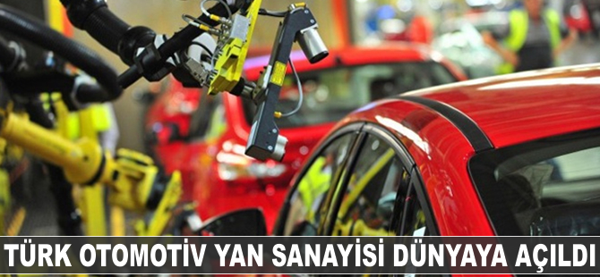 Türkiye'de üretilen otomotiv yan sanayisi parçaları dünyaya ihraç ediliyor