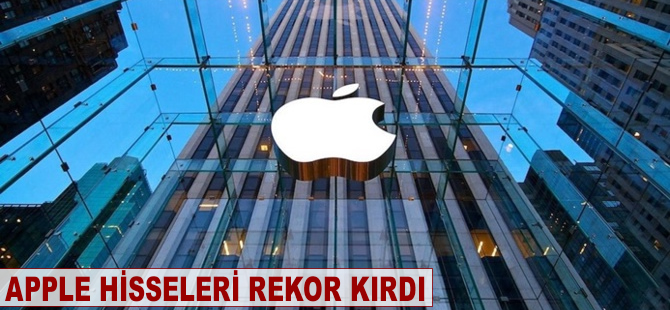 Apple hisseleri rekor kırdı